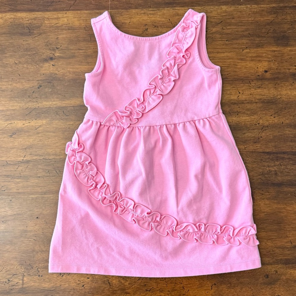 Janie and Jack Ruffled Dress Size 4 EUC